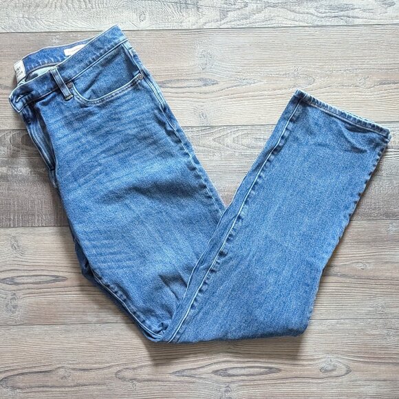Flint and Tinder Men's Everyday Stretch Denim Straight Leg Jeans Blue 34x34 - Picture 1 of 5